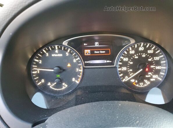 1N4AL3AP2GC206847 2016 NISSAN ALTIMA Black Vista del cuadro de instrumentos