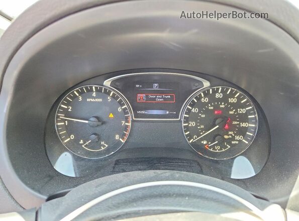 1N4AL3AP2GC212633 2016 NISSAN ALTIMA White Widok zestawu wskaźników