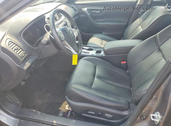 1N4AL3AP2GC258222 2016 NISSAN ALTIMA Серый Вид салона спереди