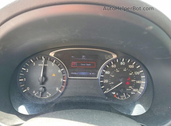 1N4AL3AP2GC280012 2016 NISSAN ALTIMA Blue Vista del cuadro de instrumentos