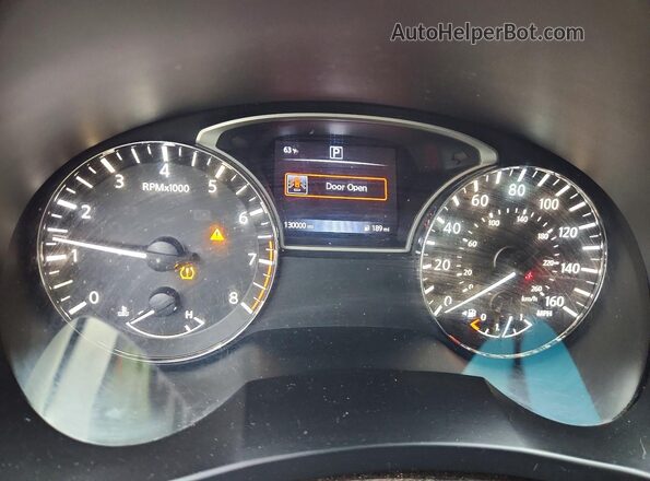 1N4AL3AP2GN313658 2016 NISSAN ALTIMA Blue Vista del cuadro de instrumentos