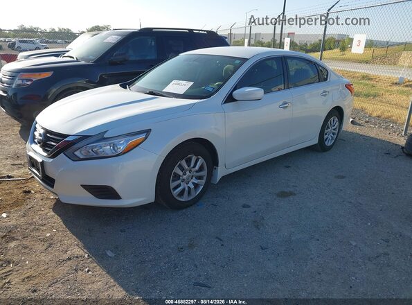 1N4AL3AP2GN348524 2016 NISSAN ALTIMA White წინა მარცხენა ხედი სამი მეოთხედიდან