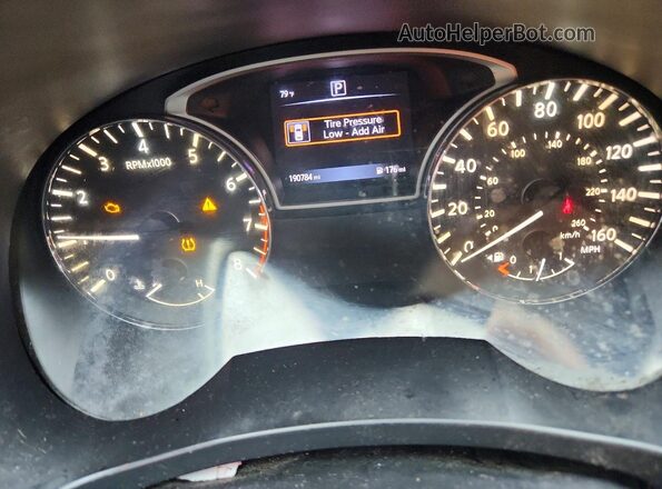 1N4AL3AP2GN372368 2016 NISSAN ALTIMA Black Widok zestawu wskaźników