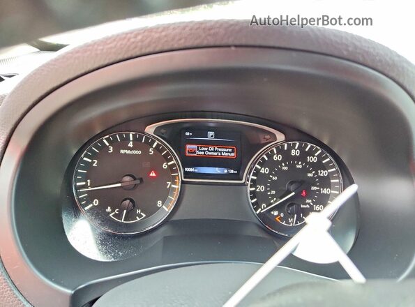 1N4AL3AP2HC129477 2017 NISSAN ALTIMA White Vista del cuadro de instrumentos