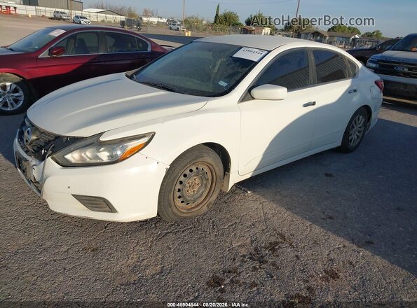 1N4AL3AP2HC140382 2017 NISSAN ALTIMA Белый Передняя левая четверть