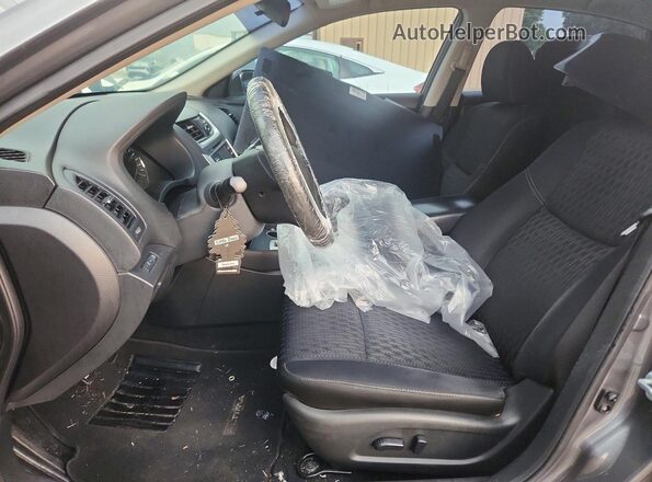 1N4AL3AP2HC141872 2017 NISSAN ALTIMA Gray წინა სალონის ხედი