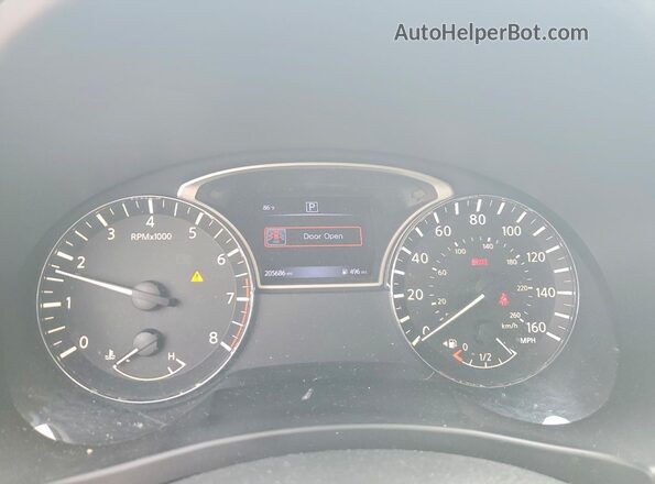 1N4AL3AP2HC166741 2017 NISSAN ALTIMA Black Widok zestawu wskaźników