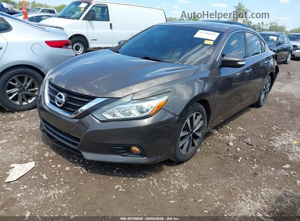 1N4AL3AP2HC199349 2017 NISSAN ALTIMA Серый Передняя левая четверть