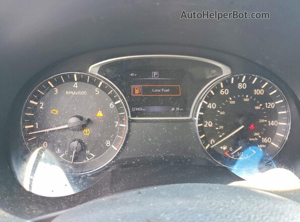1N4AL3AP2HC213251 2017 NISSAN ALTIMA Black Սարքավորումների վահանակի տեսք
