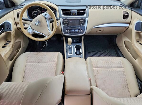 1N4AL3AP2HC215095 2017 NISSAN ALTIMA Серый Вид панели приборов