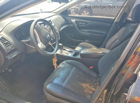 1N4AL3AP2HC226307 2017 NISSAN ALTIMA Black Widok wnętrza z przodu