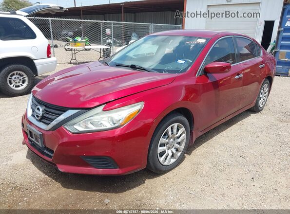 1N4AL3AP2HC231796 2017 NISSAN ALTIMA Красный Передняя левая четверть