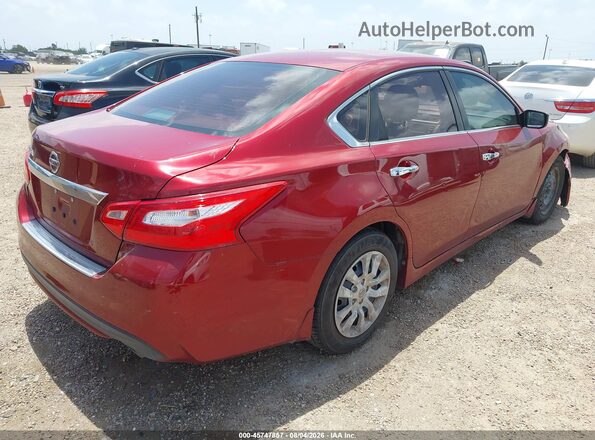 1N4AL3AP2HC231796 2017 NISSAN ALTIMA Красный Задняя правая четверть