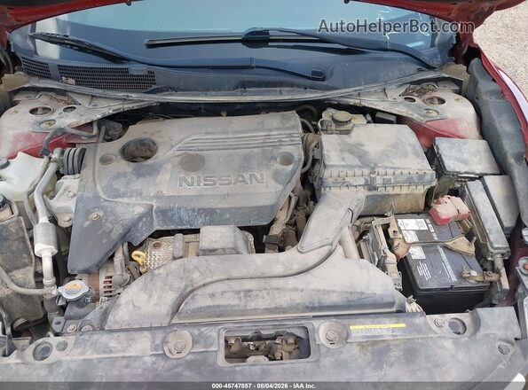 1N4AL3AP2HC231796 2017 NISSAN ALTIMA Красный Вид сзади