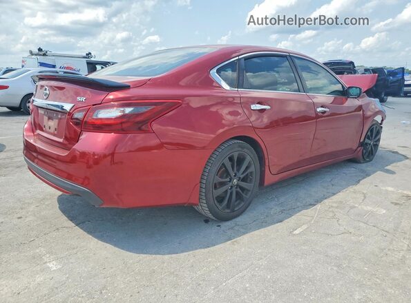 1N4AL3AP2HC232527 2017 NISSAN ALTIMA Красный Задняя правая четверть