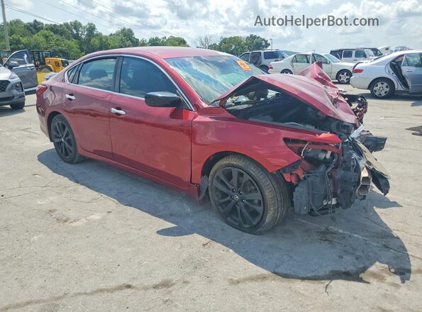 1N4AL3AP2HC232527 2017 NISSAN ALTIMA Красный Передняя правая четверть