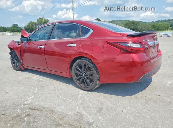 1N4AL3AP2HC232527 2017 NISSAN ALTIMA Красный Задняя левая четверть