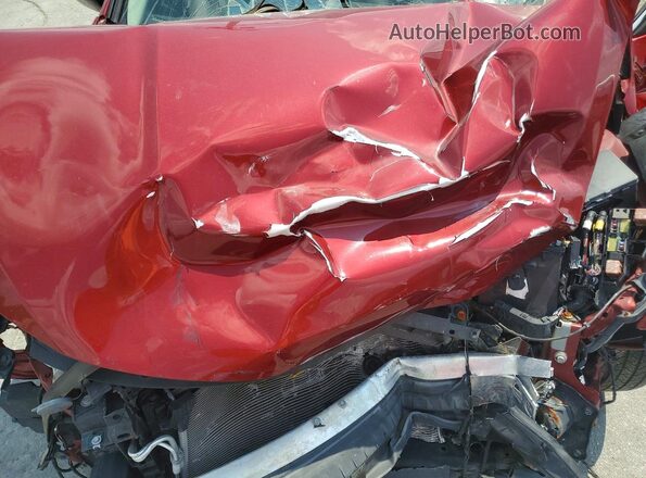 1N4AL3AP2HC232527 2017 NISSAN ALTIMA Красный Вид задней части салона