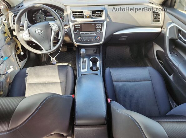 1N4AL3AP2HC244841 2017 NISSAN ALTIMA White Առջևի վահանակի տեսք