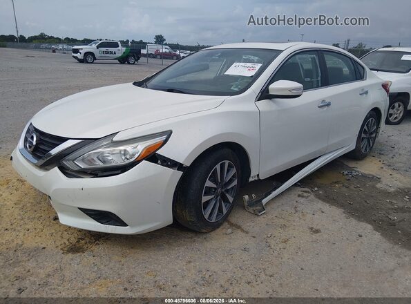 1N4AL3AP2HC476145 2017 NISSAN ALTIMA White Առջևի ձախ երեք քառորդ տեսարան