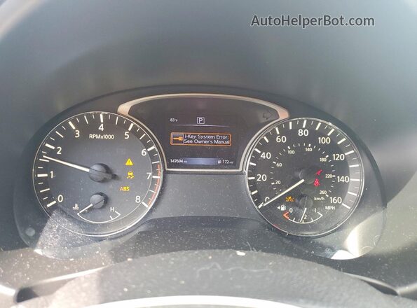 1N4AL3AP2JC116525 2018 NISSAN ALTIMA Silver Vista del cuadro de instrumentos