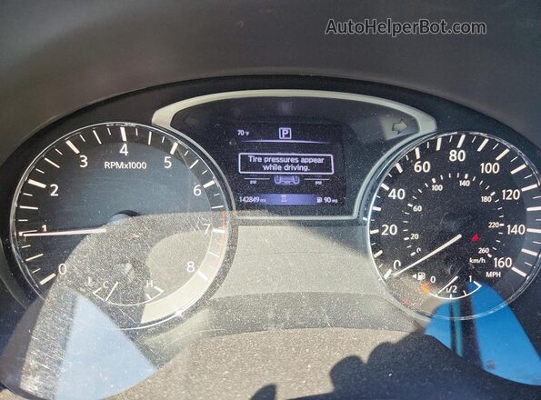 1N4AL3AP2JC144244 2018 NISSAN ALTIMA Серебряный Вид щитка приборов