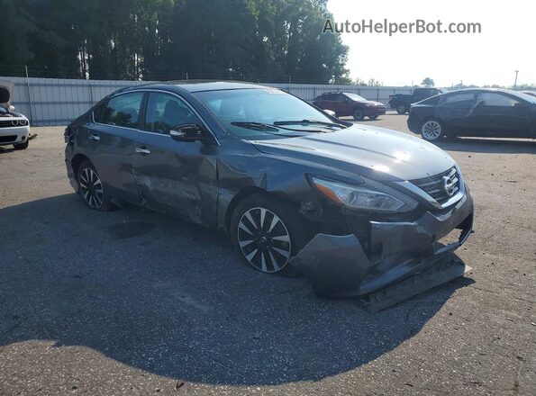 1N4AL3AP2JC154367 2018 NISSAN ALTIMA Черный Передняя правая четверть