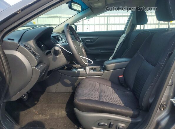 1N4AL3AP2JC154367 2018 NISSAN ALTIMA Черный Вид салона спереди