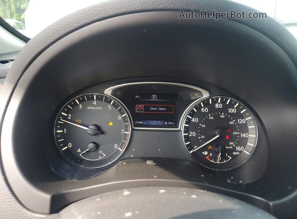 1N4AL3AP2JC154367 2018 NISSAN ALTIMA Черный Вид щитка приборов