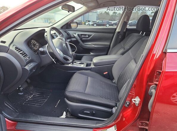 1N4AL3AP2JC191242 2018 NISSAN ALTIMA Red Front interior view