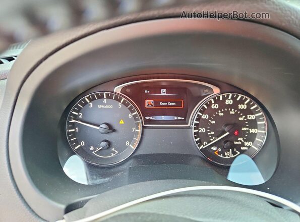 1N4AL3AP2JC221596 2018 NISSAN ALTIMA Black Вид щитка приладів