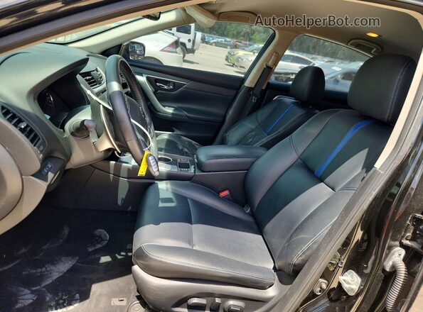 1N4AL3AP2JC221596 2018 NISSAN ALTIMA Black Вид салону спереду