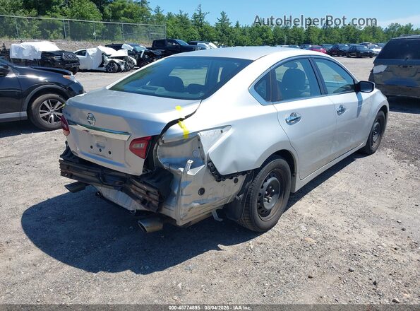 1N4AL3AP2JC231612 2018 NISSAN ALTIMA Серебряный Задняя правая четверть