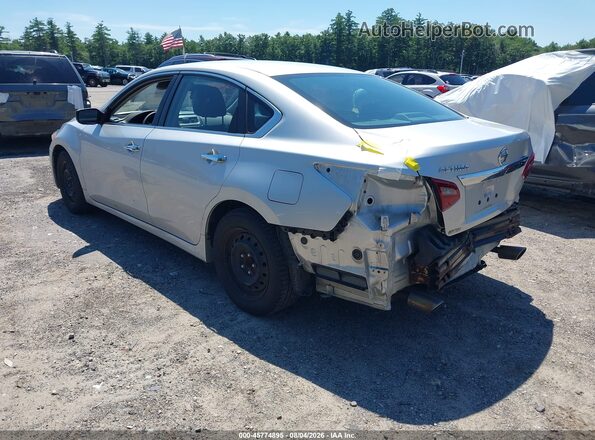 1N4AL3AP2JC231612 2018 NISSAN ALTIMA Серебряный Задняя левая четверть