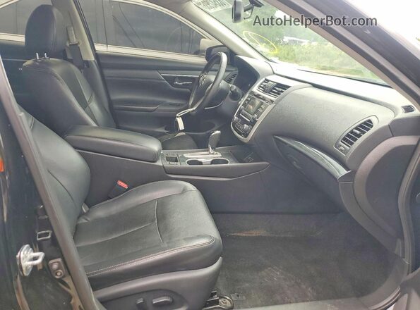 1N4AL3AP2JC238382 2018 NISSAN ALTIMA Black Вид салону спереду