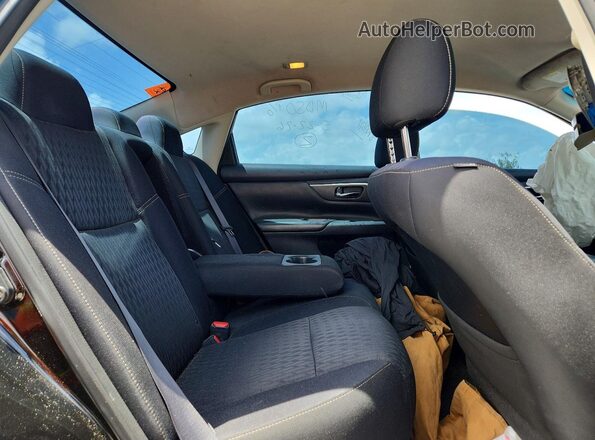 1N4AL3AP2JC261564 2018 NISSAN ALTIMA Black Widok tylnych siedzeń