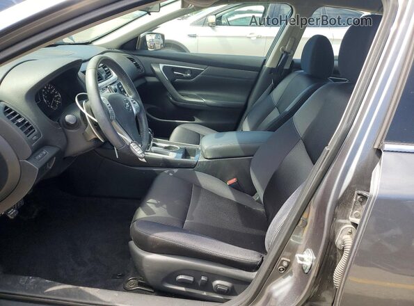 1N4AL3AP2JC273617 2018 NISSAN ALTIMA Gray წინა სალონის ხედი