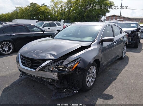 1N4AL3AP2JC274413 2018 NISSAN ALTIMA Серый Передняя левая четверть