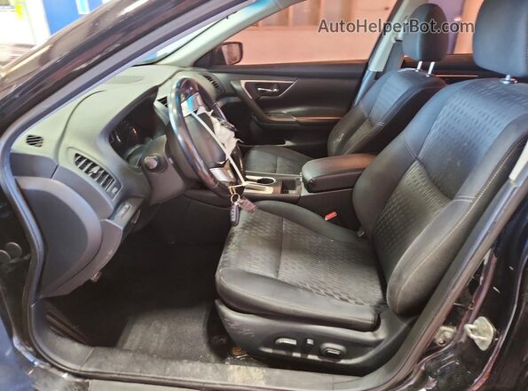 1N4AL3AP2JC282270 2018 NISSAN ALTIMA Black Widok wnętrza z przodu