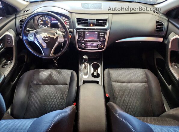 1N4AL3AP2JC282270 2018 NISSAN ALTIMA Black Widok deski rozdzielczej