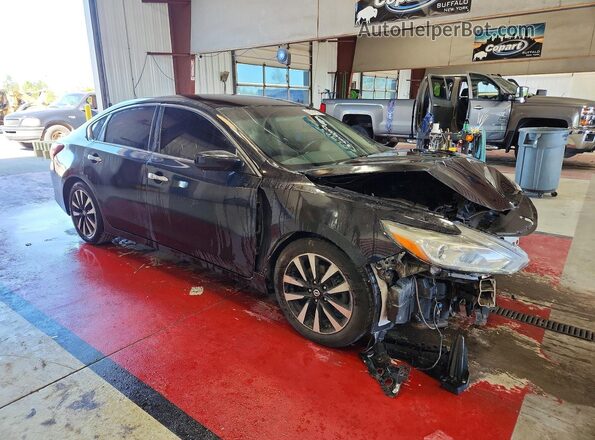 1N4AL3AP2JC282270 2018 NISSAN ALTIMA Black Przód prawy