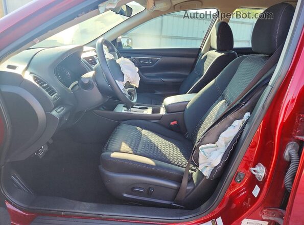 1N4AL3AP2JC476118 2018 NISSAN ALTIMA Красный Вид салона спереди