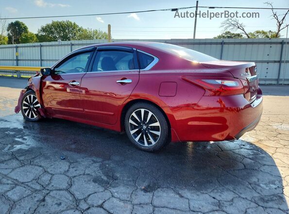 1N4AL3AP2JC476118 2018 NISSAN ALTIMA Красный Задняя левая четверть