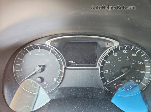 1N4AL3AP3GC139384 2016 NISSAN ALTIMA Gray Սարքավորումների վահանակի տեսք