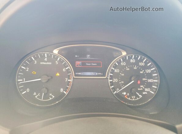 1N4AL3AP3GC184132 2016 NISSAN ALTIMA Gray Vista del cuadro de instrumentos