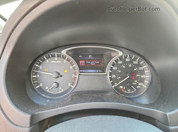 1N4AL3AP3GC198385 2016 NISSAN ALTIMA Gray Widok zestawu wskaźników