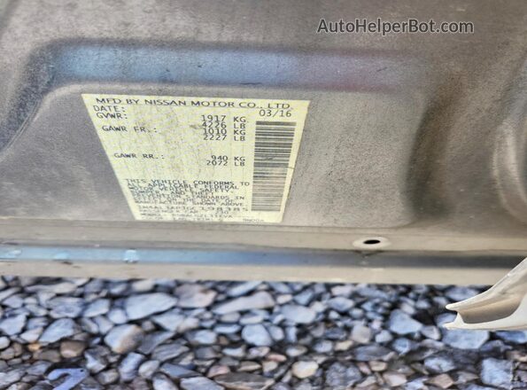 1N4AL3AP3GC198385 2016 NISSAN ALTIMA Gray Widok komory silnika