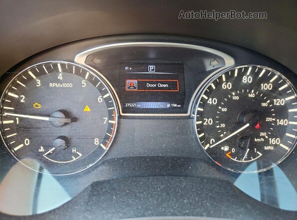 1N4AL3AP3GC243227 2016 NISSAN ALTIMA Black Սարքավորումների վահանակի տեսք