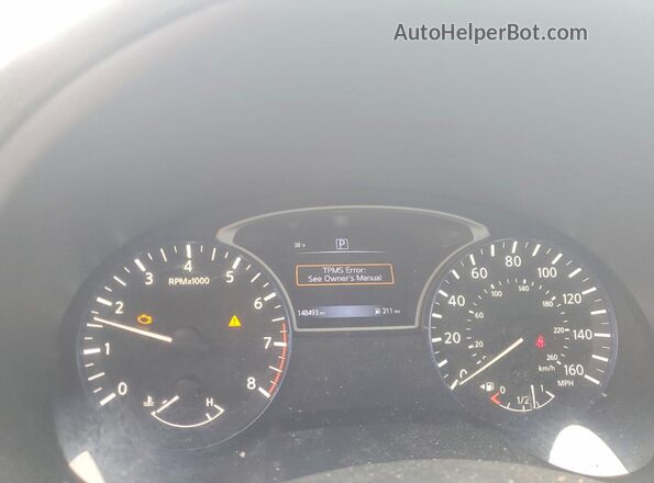 1N4AL3AP3GC270332 2016 NISSAN ALTIMA White Instrument cluster view
