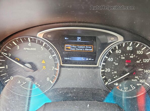1N4AL3AP3GC271240 2016 NISSAN ALTIMA White ხელსაწყოთა პანელის ხედი